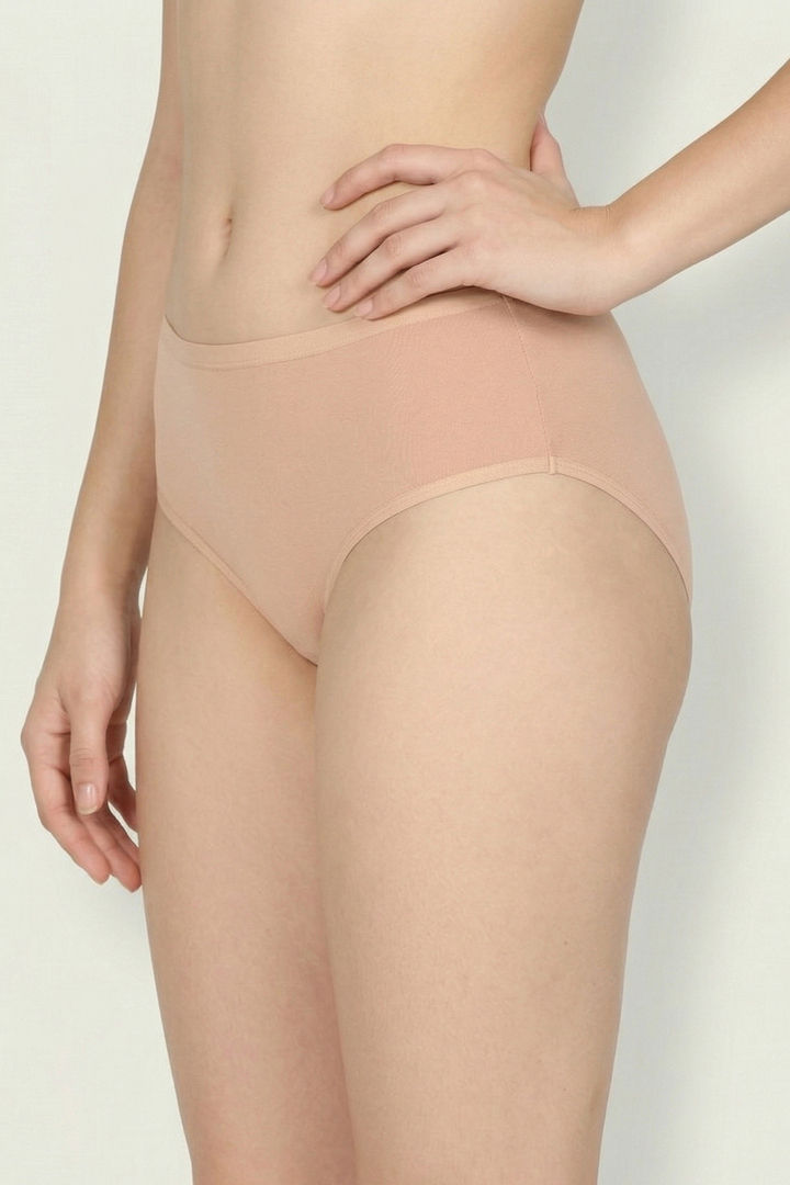 Zivame Medium Rise Full Coverage Hipster Panty (Pack of 3) - Multicolor  — image 12